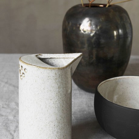 Hausarzt - Krug / Milchpfanne &quot;Ivy&quot; Sanddurchmesser: 7,8 cm, H: 14 cm