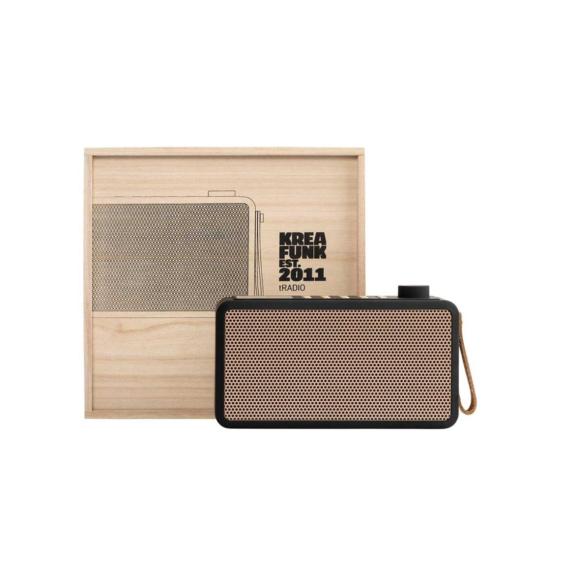 Kreafunk - T-RADIO DAB+ | SCHWARZ