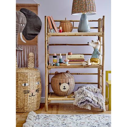 BLOOMINGVILLE MINI Rese Stol, Gul, MDF - L32xH42xW28 cm - DesignGaragen.dk.