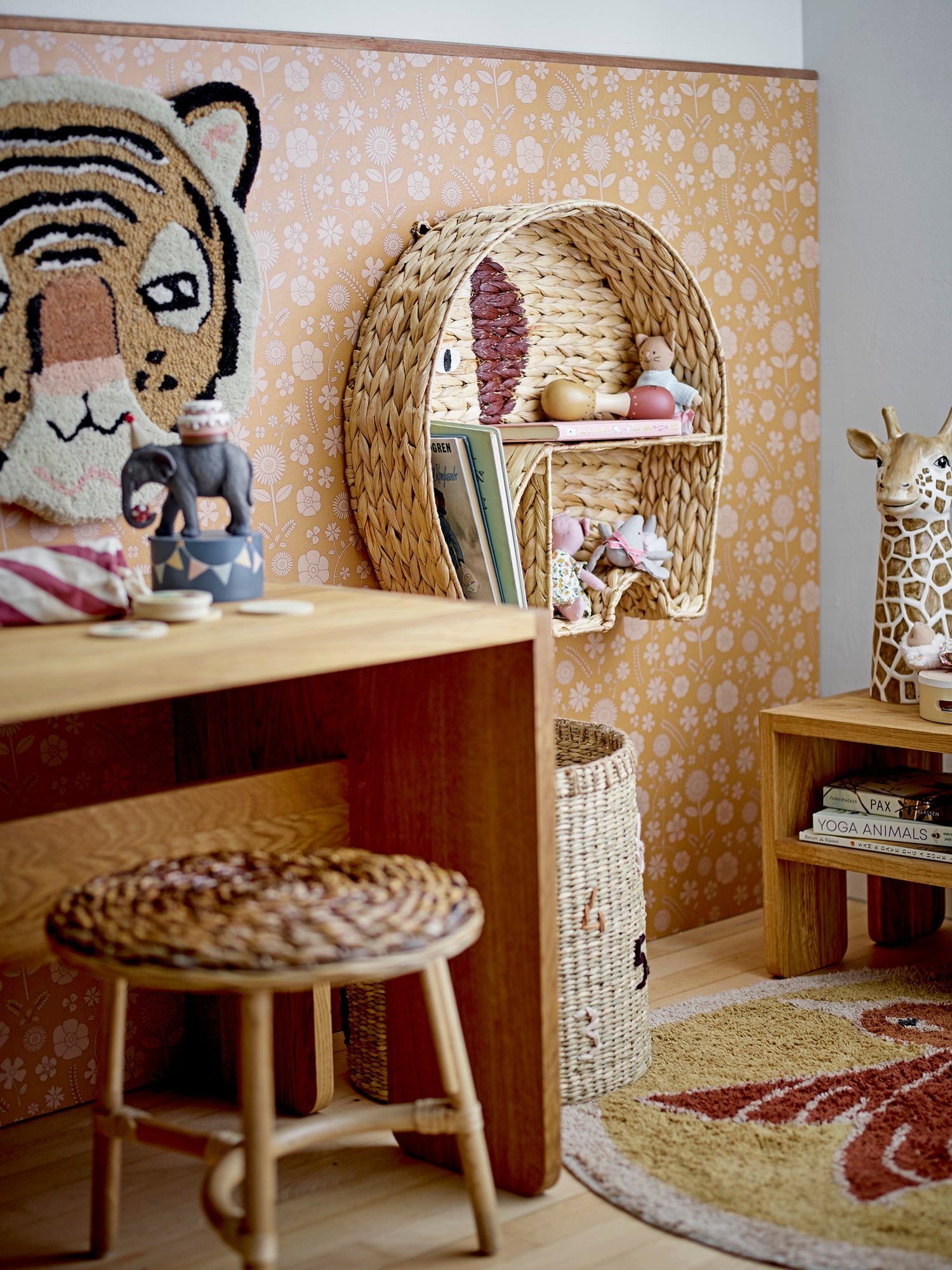 Bloomingville Mini - Alazar Deko Vase, Brown, Keramik