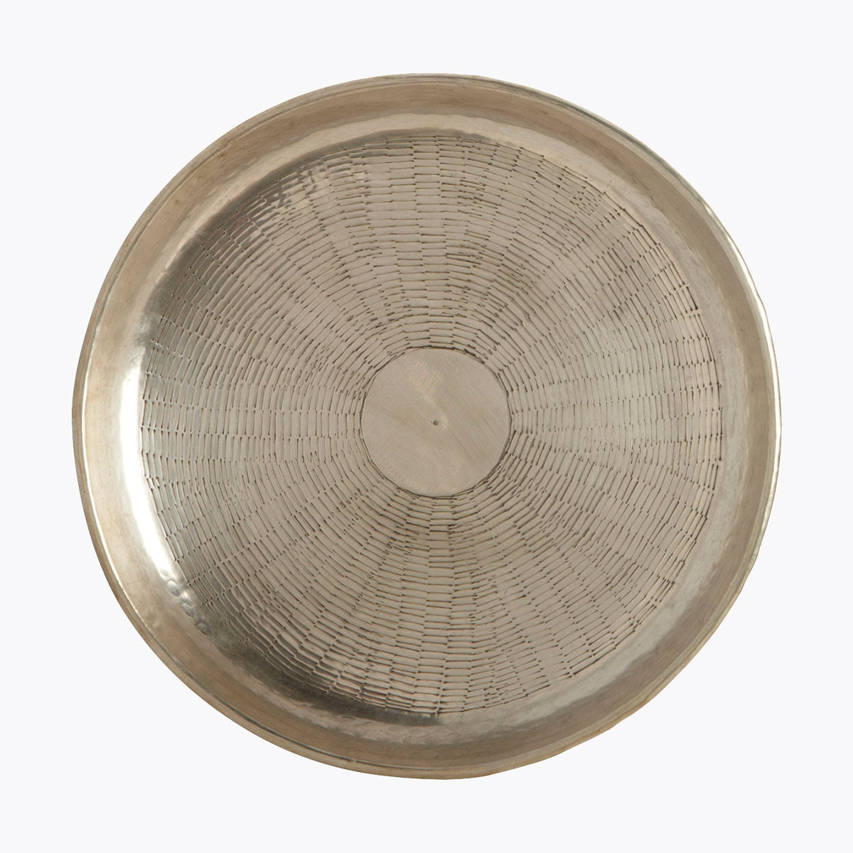 House Doctor - Tablett, HDCarve, Antiksilber