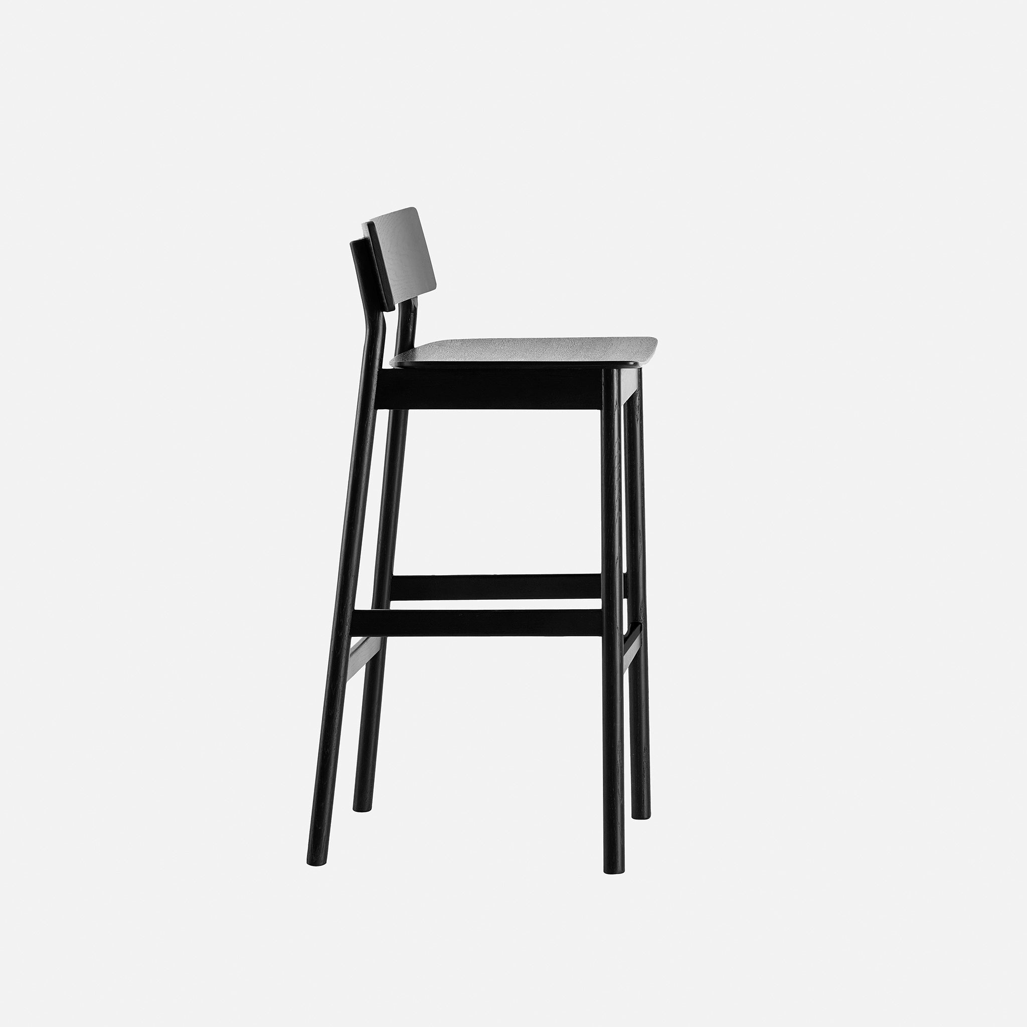 Woud - Pause Bar Stool 2.0 - Schwarz