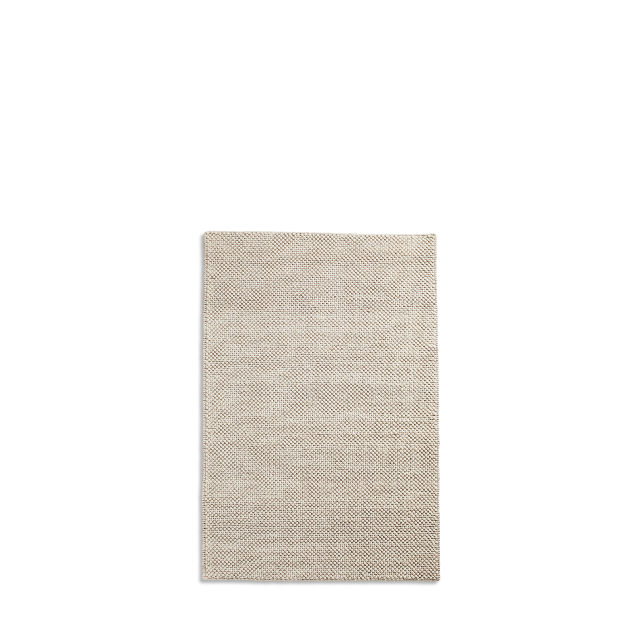 Woud - Taktteppich (90 x 140) - aus weiß