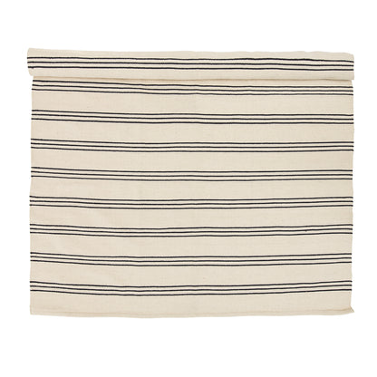 BLOOMINGVILLE MINI Halina Tæppe, Natur, Bomuld - L240xH1xW140 cm - DesignGaragen.dk.