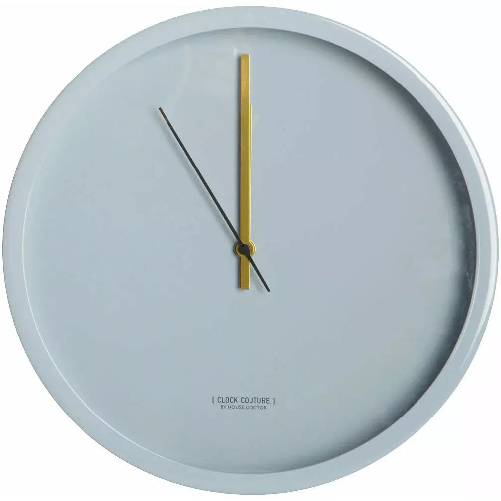 Hausarzt - Uhr Couture, Wallur, Grau Ø30 cm