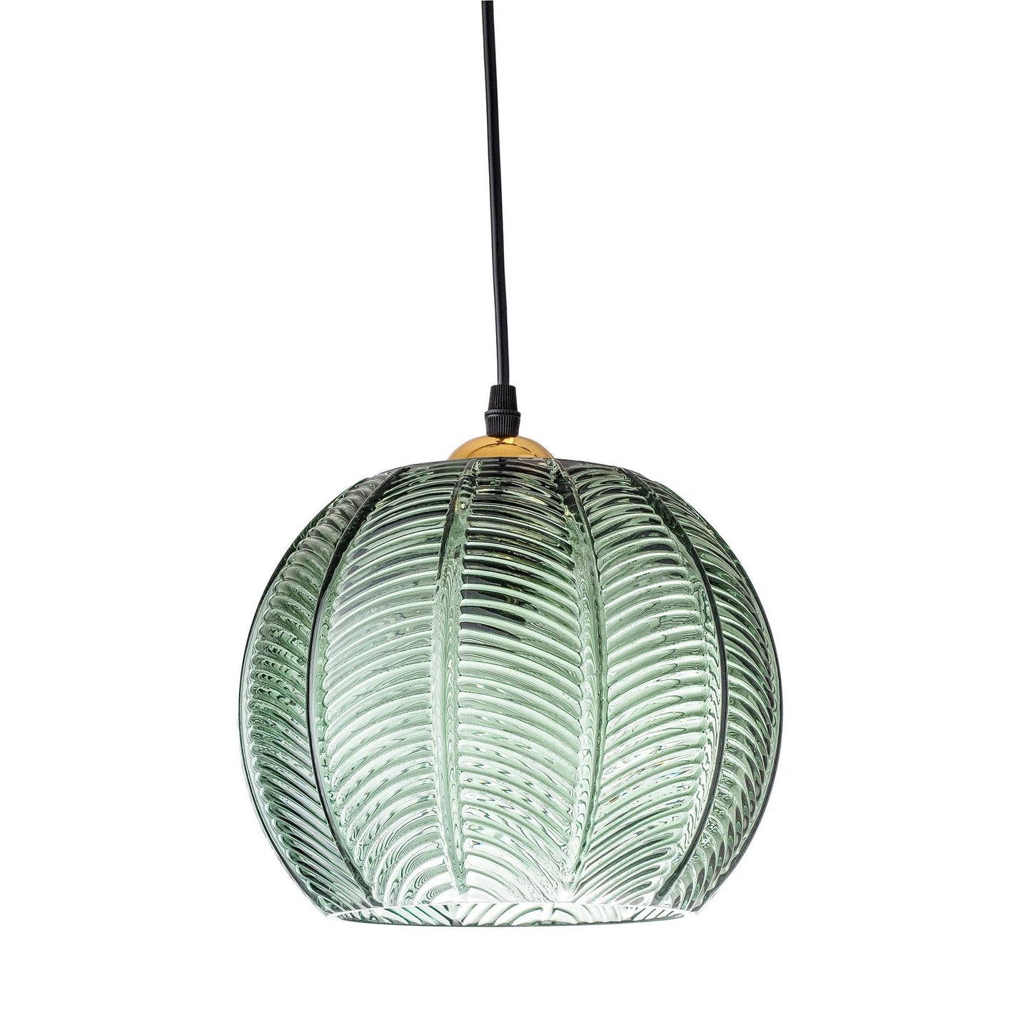 Adar Pendel, Grøn, Glas - D22xH20 cm - BLOOMINGVILLE - DesignGaragen.dk